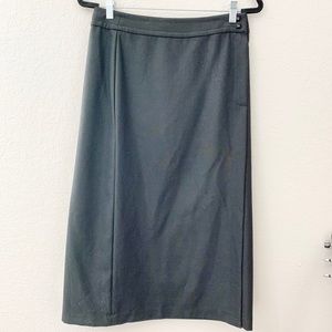 Tracy Reese | Black Below The Knee Skirt